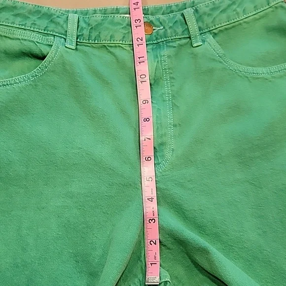 Wrangler Size 32 Green Casey Jones Wide Leg Carpenter Baggy Loose Fit Jeans - Picture 9 of 14